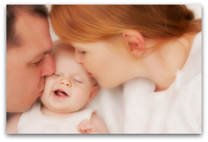 Parents and baby cc